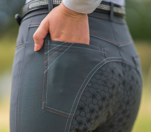Hy Merlewood SOFT GREY Ladies Breeches