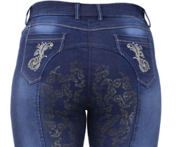 Hy DENIM GEL Cheltenham Breeches